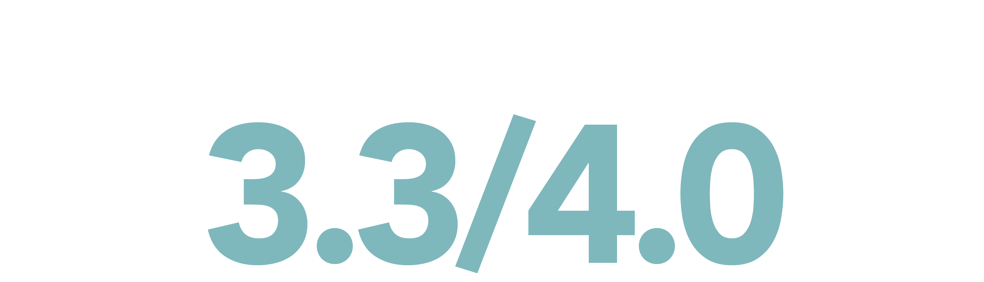 3.3/4.0